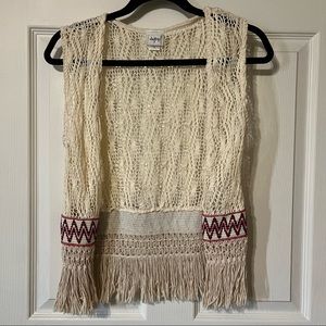 Daytrip knitted sleeveless cardigan